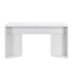 Furniture in Fashion Florentine High Gloss Computer Desk In White And Concrete Effect - thumbnail 8