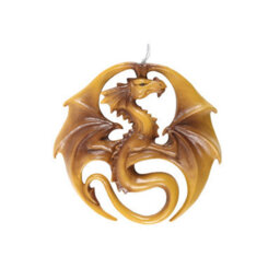 Anne Stokes Dragon Medal Hanging Ornament - Unique Fantasy Decor - thumbnail 3
