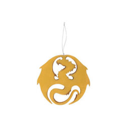 Anne Stokes Dragon Medal Hanging Ornament - Unique Fantasy Decor - thumbnail 4