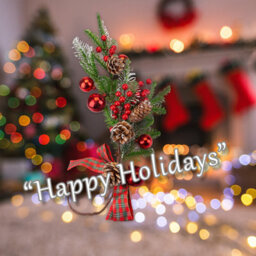 Christmas Berry Pine Drop Christmas Decoration X 1 50Cm Red - thumbnail 4