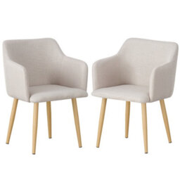 Mof Beige Vanity Chair For Dressing Table Bedroom Or Living Room
