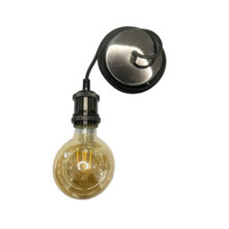 CGC Lighting Cgc Cassie Shiny Black 1.5M Adjustable E27 Ceiling Pendant And Matching Ceiling Rose - thumbnail 9