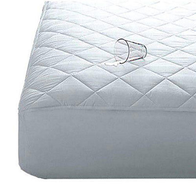 Just So Home Quilted Waterproof Microfibre Mattress Protector Extra Deep 40Cm Small Single (Bunk Bed Size)