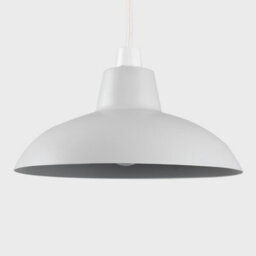 Valuelights Civic Retro Style Matt Grey Easy Fit Ceiling Light Shade (D)28.8Cm - thumbnail 6