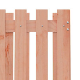 Berkfield Garden Planter With Fence Design 70X70X70 Cm Solid Wood Douglas - thumbnail 7