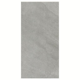 Manhattan Grey Matt Stone Effect Ceramic Indoor Wall & Floor Tile Sample - thumbnail 1