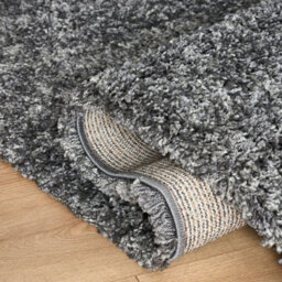 "Bravich Grey Thick Shaggy Rug - California - 160X230Cm (5'4""x7'8"")" - thumbnail 5