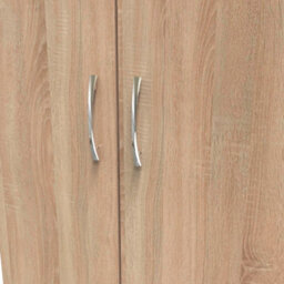 Hampshire Triple 4 Drawer Wardrobe In Bardolino Oak (Ready Assembled) - thumbnail 4