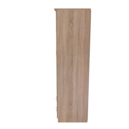 Hampshire Triple 4 Drawer Wardrobe In Bardolino Oak (Ready Assembled) - thumbnail 2