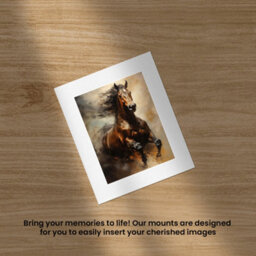 Ak Frames 12X10 White Picture Mounts To Fit 9X7 Aperture Size - Mount Board Only (No Frame Included) - thumbnail 5