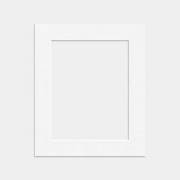 Ak Frames 12X10 White Picture Mounts To Fit 9X7 Aperture Size - Mount Board Only (No Frame Included) - thumbnail 1