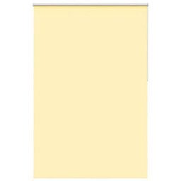 Berkfield Durable Roller Blind Blackout Yellow 145X230 Cm Fabric Width 141.6 Cm Polyester - thumbnail 2