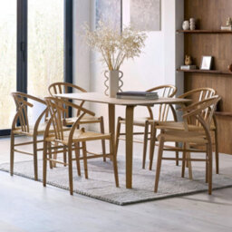 Oakham Rivendale Elegant Natural Oak Dining Chairs - Set Of 2 - thumbnail 6