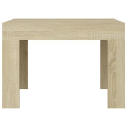 Berkfield Coffee Table Sonoma Oak 50X50X35 Cm Engineered Wood - thumbnail 5
