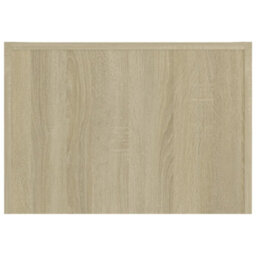 Berkfield Coffee Table Sonoma Oak 50X50X35 Cm Engineered Wood - thumbnail 6