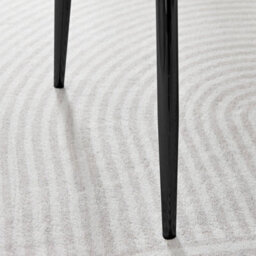 Furniturebox Set Of 2 Dining Chairs - Pesaro Modern Dining Chairs - Blue Velvet Black Leg Dining Chairs - Kitchen Dining Room Chairs - thumbnail 8