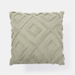 OHS 4 Pack Tufted Arch Filled Cushion Cover, Sage - 45 X 45Cm - thumbnail 4