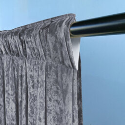 Neel Blue 3X3M Crushed Velvet Backdrop, Photography Background Blackout Curtain - Dark Silver - thumbnail 4