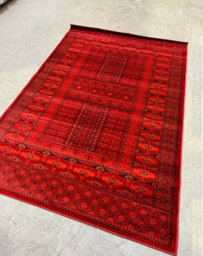 Abaseen 275 X 365 Cm Red Tribal Baloch Rug - Classic Oriental Rug - Washable Area Rugs For Home And Office - thumbnail 2