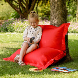 Icon Kids Giant Indoor Outdoor Floor Cushion Red - thumbnail 2