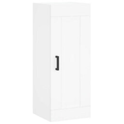 Berkfield Wall Mounted Cabinet White 34.5X34X90 Cm Engineered Wood - thumbnail 2
