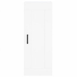 Berkfield Wall Mounted Cabinet White 34.5X34X90 Cm Engineered Wood - thumbnail 6