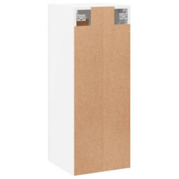 Berkfield Wall Mounted Cabinet White 34.5X34X90 Cm Engineered Wood - thumbnail 9