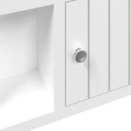 Walplus Key Cabinet White 40X8.5X20 Cm Engineered Wood&steel - thumbnail 9