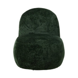 Thehotsale Modern Green Chenille Upholstered Lounge Chair - thumbnail 2