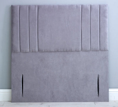Comfy Deluxe 4Ft6 54Inchlilac Naples Velvet Savannah  Floorstanding Headboard - image 1
