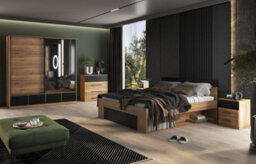 Arte Luxurious Beta Divan Bed 180Cm In Oak Mauvella - Expansive Eu Super King With Storage - thumbnail 3