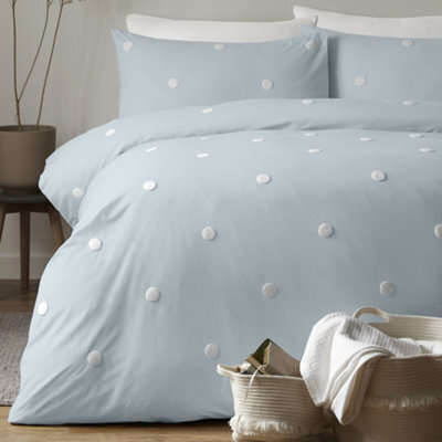 Appletree Dot Garden 100% Cotton Embellished Duvet Cover Set - image 1