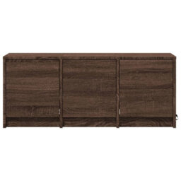 Berkfield Tv Cabinet With Led Brown Oak 97X34X40 Cm Engineered Wood - thumbnail 6
