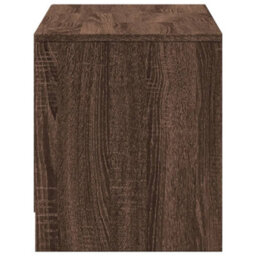 Berkfield Tv Cabinet With Led Brown Oak 97X34X40 Cm Engineered Wood - thumbnail 7