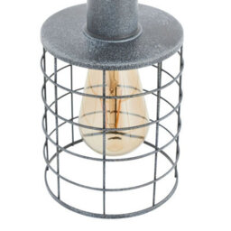 Pagazzi Lighting Pagazzi Keaton 3 Light Pendant Concrete Effect Ceiling Light - thumbnail 8