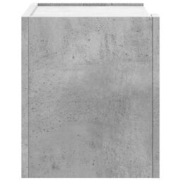 Berkfield Wall-Mounted Bedside Cabinets 2 Pcs Concrete Grey 45X30X35 Cm - thumbnail 6