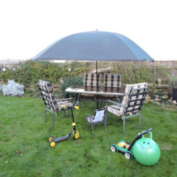 Umbrella Heaven Cave Innovations Pitchpal Large Garden Umbrella Tent - Combined Umbrella & Tent - thumbnail 4