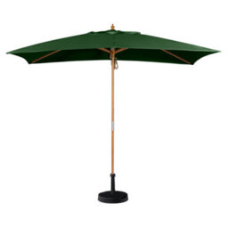 Kratos 3M X 2M Wooden Parasol In Green - thumbnail 1