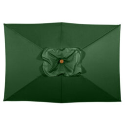 Kratos 3M X 2M Wooden Parasol In Green - thumbnail 2