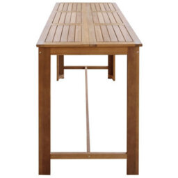 Vidaxl Bar Table Solid Acacia Wood 150X70X105 Cm - thumbnail 3