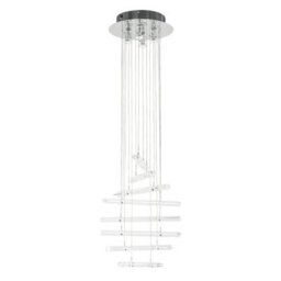 Luminosa Lighting Luminosa Spyro Modern 20 Light Pendant Ceiling Light, Gu10 + G4 - thumbnail 1