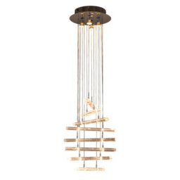 Luminosa Lighting Luminosa Spyro Modern 20 Light Pendant Ceiling Light, Gu10 + G4 - thumbnail 2