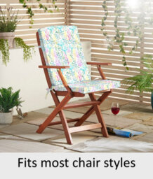 Luxury Living Summer Meadow Outdoor Full Chair Pad - thumbnail 3