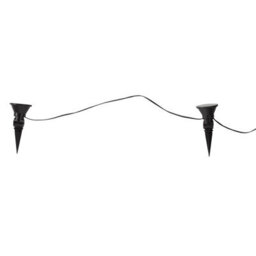 10 X Solar Powered Spotlights - 10 Lumen Super Bright Outdoor Garden Stake Lights For Lawns, Borders, Pathways - Measures L6.5M - thumbnail 5
