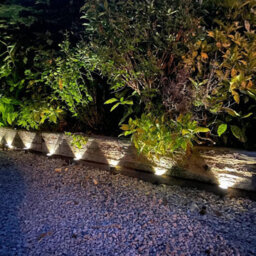 10 X Solar Powered Spotlights - 10 Lumen Super Bright Outdoor Garden Stake Lights For Lawns, Borders, Pathways - Measures L6.5M - thumbnail 2