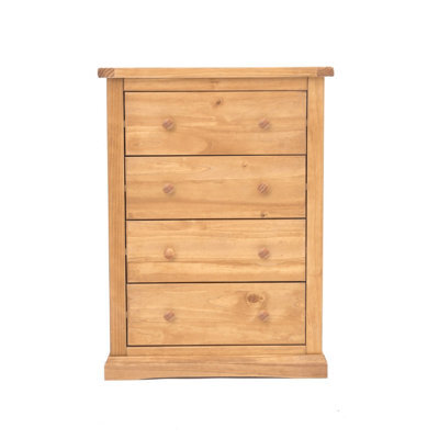 Cabinet Bits Lucca 4 Drawer Chest Of Drawers Wood Knob - image 1