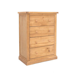 Cabinet Bits Lucca 4 Drawer Chest Of Drawers Wood Knob - thumbnail 2