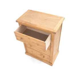 Cabinet Bits Lucca 4 Drawer Chest Of Drawers Wood Knob - thumbnail 4