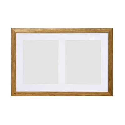 "Orsina Walnut Wood 2 Of 8 X 10"" Collage Photo Frame"