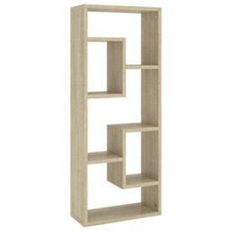 Berkfield Wall Shelf Sonoma Oak 36X16X90 Cm Engineered Wood - thumbnail 2